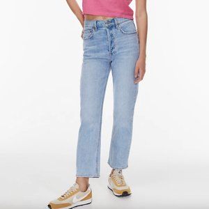 Denim Forum The Arlo High Rise Straight Jean 26L *Open to Trade*